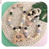 Stroller Parts Baby Teether Wooden Nursing Molar Soother Teething Pendant Pram Clip Hanging Toy Pacifier Chain Mobile Rattle