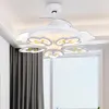 Prosta lampa LED Lampa Lampa salonu z wentylatorami w północnej Europie restauracja niewidzialna