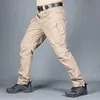 Men's Pants Tactical Outdoor Hiking Waterproof Army Military Camouflage Long Trousers Male Casual Multi Pocket Cargo 6XL 221111