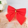 Décorations de Noël 12 pcs Bow Tie Joyeux Arbre Pendentif Année Ornements de Noël pour la maison Navidad 2022 Gife