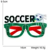 Festive 2022 Coupe du monde Lunettes Bar Club Football Party Accessoires décoratifs Fournitures pour fans CPA4469