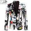 Мужские костюмы Blazers осени и зимняя куртка печать модного вечеринки Slim Men Men 3xl 221111