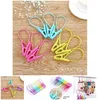 Contenitori per indumenti 12 pezzi Mollette in plastica Gancio portatile Clip per bucato Reggiseno Calzini Appendiabiti Mollette antivento