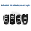 Bilnyckel NYHET Kolfiber PC Bil Smart Key Fob Fodral SKin Cover För BMW 3 4 5 Series 320i 530i 550i F20 F21 F30 F31 F25 F01 F02 nyckelring T221110