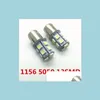 Car Bulbs 10X1156 Ba15S P21W Led Bb13Smd 5050 Side Tail Turn Signal Backup Reverse Light Its Bb Color Is White Drop Delivery Mobiles Dhkgo