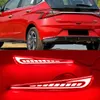 2PCS LED Rear Bumper Reflector For Hyundai I20 2020 2021 2022 Brake tail light Stop Lamp Driving Fog Lamp Warning