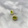 Orecchini a bottone Unica perla imitazione opale per le donne Piercing all'orecchio Gioielli di moda Damigella d'onore Matrimonio Ragazza Regalo Accessori Tendenza