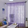 Curtain Shiny String Silver DoorThread Curtains Window Wall Panel Room Divider Doorway Home Living Wedding Decor