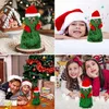 Spielzeug Elektrischer Weihnachtsbaum Plüschtier Singen und Tanzen Weihnachtsspielzeug Animierte Dekorationen Weihnachtsgeschenke für Kleinkinder Kinder jd