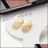 Boucles d'oreilles Collier Nouvelle Mode Mignon Ensemble de Bijoux Creux Pin Pendentif Collier Bracelet Boucles D'oreilles Accessoires Cadeaux Uniques Pour Wom Dhqt8