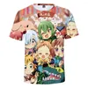 Herren T-Shirts 3D Meliodas Freizeithemd Geeignet Sommer Männer Frauen Kurzarm Mädchen Jungen T-Shirts Hip Hop T-Shirt