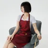 Aprons Waterproof Female Apron For Hair Salon Worker Assistant Work Clothes Barber Shop Hairdresser Small
