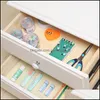 Other Table Decoration Accessories 30X150Cm Kitchen Table Mat Waterproof Moistureproof Ders Cabinet Shelf Liners Non Slip Cupboard Dhh2O