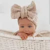 Accessoires de cheveux Mode Grand Arc Bébé Bandeau Turban Filles Chapeaux Pour Né Infantile Bowknot Enfants Élastique Headwrap