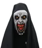 영화 The Nun Horror Mask Cosplay Costumes Latex Scary Valak Masks Full Face 헬멧 할로윈 파티 공포 의상 장식 소품 1829545