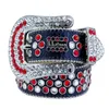 Fashion Belts for women mens designer BB belt simon Shiny Rhinestones Multicolor jia bai