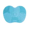 Silicone Make Up Brushes Cleaner Foundation Scrubber Board Pad Makeup Washing Brushes Gel Cleaning Mat Hand Tools 293