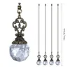 8Pack Ceiling Fan Pull Chains Prism Ball Extension Chain Pendant Vintage Extender Transparent