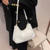 Мода Дети Сумочка Высококачественная универсальная плюшевая сумка для девочек ретро пригородные сумки Сумка уклоны женские сумки