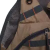 Gilet tattici Gilet da pesca a mosca Confezione per attrezzatura e attrezzatura da trota Zaino multifunzione traspirante Taglia regolabile Uomo Donna 221111