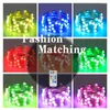 Strings Garland Fairy Light USB String Lights Multicolor Party Xmas Lamp Christmas Tree Wedding Decoration med avl￤gsna 5m 10m