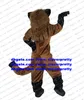 Brown Plush Furry Fox Mascot Costume Husky Dog Wolf Fursuit Adult Cartoon Character Outfit Movie Props Recreation Ground zz7572