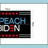 Bannerflaggor 2024 Anti Biden Flags Outdoor Trump Banners 3 x 5ft 100d Polyester Fast Vivid Color with Two Brass Gommets 1121 V2 Dro Dhill