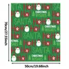 Gift Wrap 27RE 10 Pcs Christmas Wrapping Paper Stocking Snowman Santa Claus Snowflake