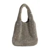 Sacs De Luxe Diamants Panier Sac Designer Femmes Sac À Main Shinny Strass Épaule Bandoulière Soirée Seau Bourse 2022