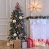Kerstdecoraties vouwen lantaarns gedroogde bloemen boom hanger mini po rekwisieten papier perfect cadeau home decor deur raam muur hangen