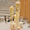 H60cm tall flower arrangements big glass vase for wedding party table centerpieces