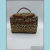 Aufbewahrungstaschen Plaid Leopardendruck Handtaschen Gitter MTI Reisen Einkaufstasche Mode Mutterschaft von Partygeschenken 28CW E1 Drop Lieferung H Dh4Sw