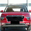 CAR DRL para Hyundai Creta IX25 US Vers￣o 2020 2021 LED diurna correndo l￢mpada de nevoeiro leve com sinal de giro amarelo