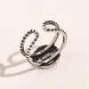 Neue hochwertige Designer-Schmuckringe für Frauen, Liebeszauber, Hochzeitszubehör, versilberter Kupfer-Finger-justierbarer Ring, Luxus-Accessoires ZG1632