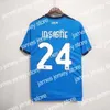 축구 유니폼 21 22 나폴리 축구 유니폼 나폴리 축구 셔츠 블루 2021 할로윈 Osimhen KOULIBALY camiseta de futbol INSIGNE Maradona maillot foot