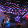 Strings Garland Curtain Led Net Light Festoon Christmas Decor voor Home Year 2023 Navidad Noel Garden Decoratie Outdoor 4mx6m