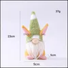 Autres fournitures de fête festives Lapin de Pâques Gnome Irlandais Poupée naine sans visage Lapin en peluche Décoration de table de fête de vacances Drop Deliver DHLB