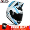 Cykelhjälmar Motorcykelhjälm Casco Moto Four Seasons Breattable Off-Road Hjälm avtagbar kattörör Motocross Full Face Helmet Men Women S-XL T221107