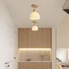 Plafoniere Lampada a sospensione a LED in stile nordico Decorazioni per la casa per guardaroba El Corridoio d'ingresso