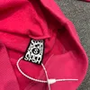Spindelrosa sp5der hoodies unga tr￶jor streetwear thug 555555 ￤ngel hoody m￤n kvinnor 11 web pullover snabb v￤g