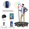 Other Stage Lighting 360 Photo Booth Automatic Spin Machine Slow Fast Motion Rotating Selfie Platform 360 Degree Video Events