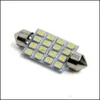 Lampadine per auto 10X C5W 1210 16 Led 31Mm 36Mm 39Mm 41Mm Festoon Dome Light Bbs Smd Car Door Roof Mix Size Drop Delivery Cellulari Moto Dhth3
