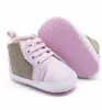 Baby Buty First Walkers Chłopcy Dziewczyny Sofe Sole Crib Anti-Slip Designer Toddler Sneakers 0-18m Dzieci Niemowlęta Bute 223g Ymj