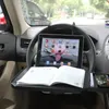 ドリンクホルダー多目的折りたたみ車テーブルオートフードトレイシートバックデスクラップトップタブレットスタンド電話