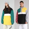 Kurtki narciarskie 2022 Kurtka narciarska Kobiety na świeżym powietrzu Snowboard Men Windproof Waterproof Switching Sweter Zimowy płaszcz z top