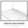 Geschenkwikkeling Box Injectie Opslag Injector Case Holder Injectorsclinic Light Container Infusie Draagt ​​de spuitdicht