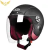 Cascos de ciclismo Casco de cara abierta Motocicleta 3/4 Mujeres para Pro Tork Cascos para hombres Jet Beautiful Scooter eléctrico Winter Comfort T221107