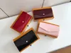 Wallets Fashion Designers Zippy WALLET Luxury Mens Women Patent Leather Monograms Classic Coin Purse Card Holder Clutch Withtrendy
