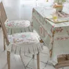 Housses de chaise Rose, housse de salle à manger, romantique français, pour fauteuil, rétro, décoration de maison, table à manger, coussin de bureau, personnalisé