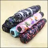 Umbrellas Lovers Fold Umbrella Short Handle Colorf Flower Fashion Umbrellas Selling Superior Quality With Different Patterns 4 73Cp Dh25M